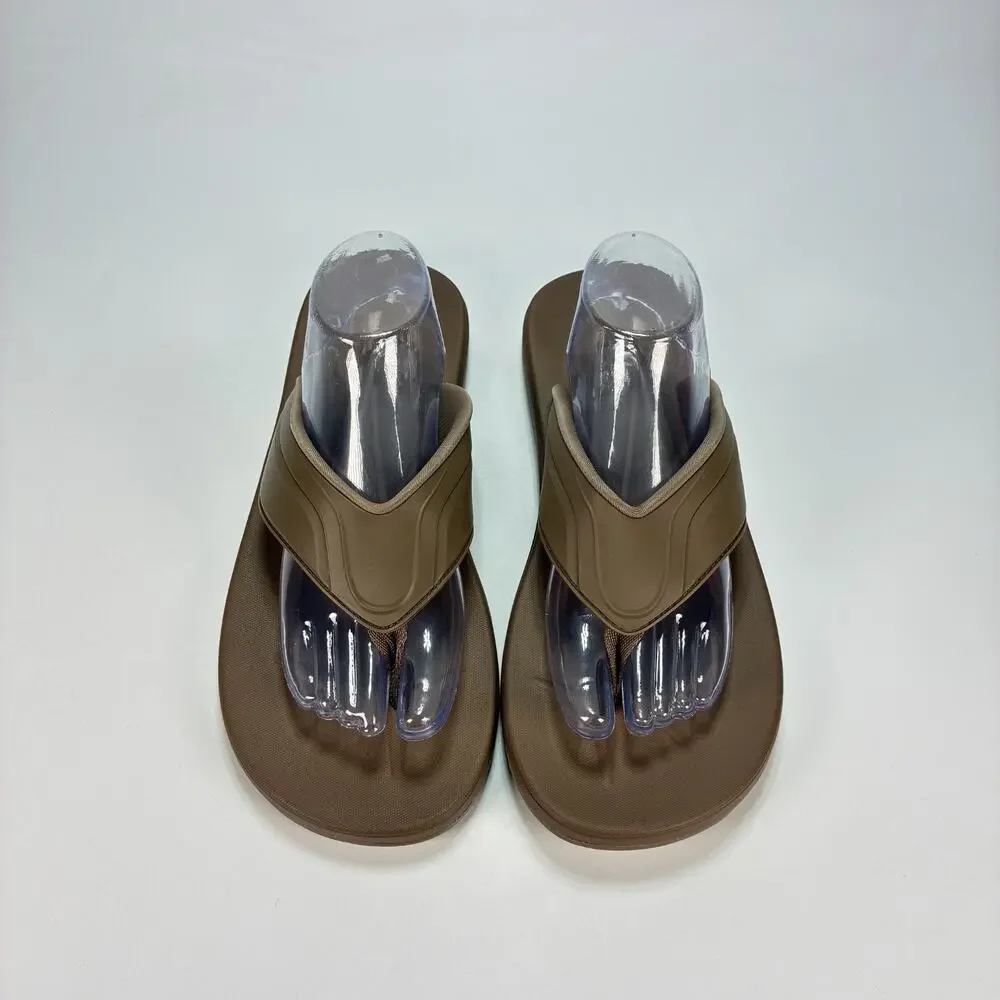 Body Glove Brown cushioned Comfort Thong Flip Flop Sandals 1967238 Men's Size 11